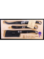 LAGUIOLE LAGUIOLE Cheese Set 3pc - Black