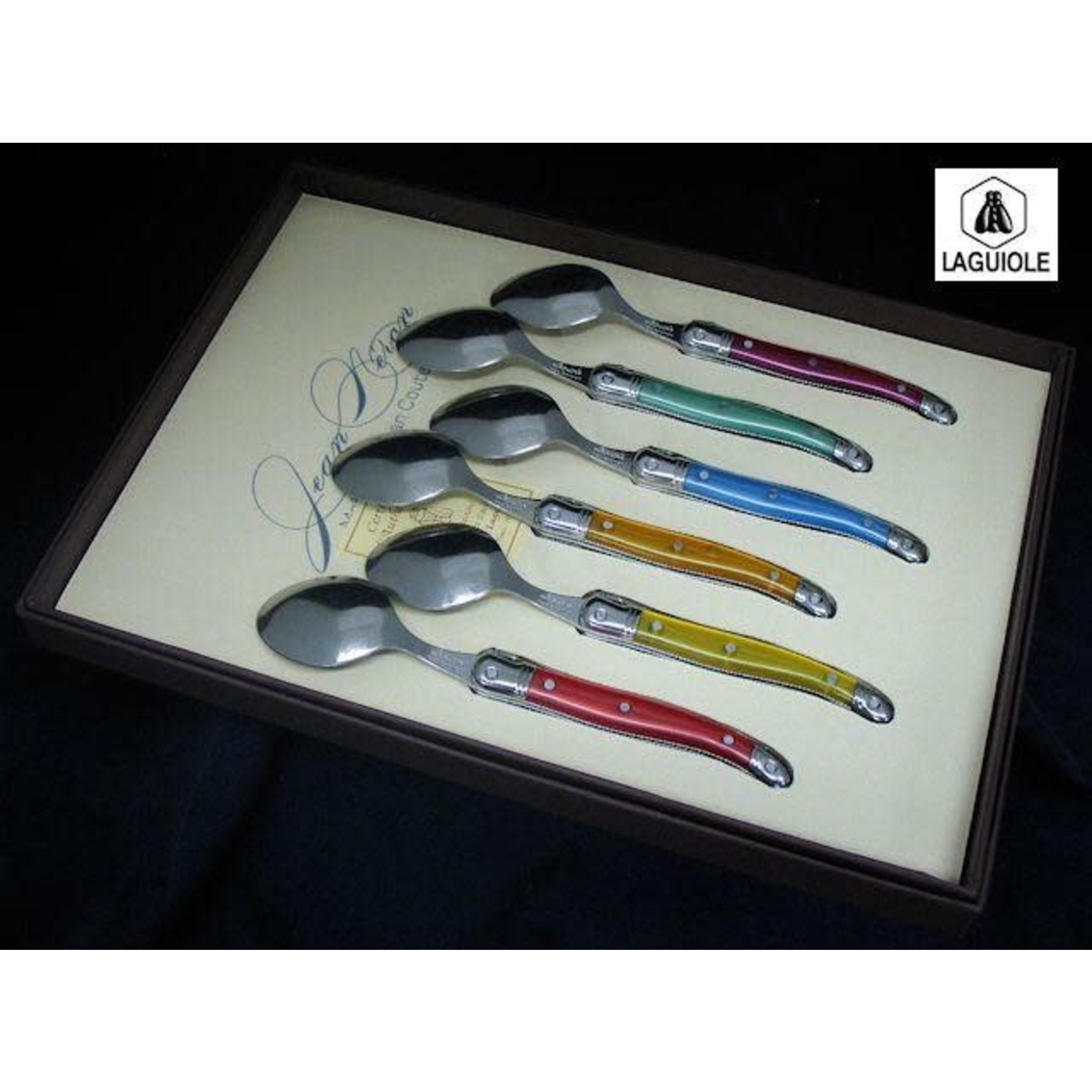 LAGUIOLE LAGUIOLE Tea/Coffee Spoons S/6 - Rainbow DNR
