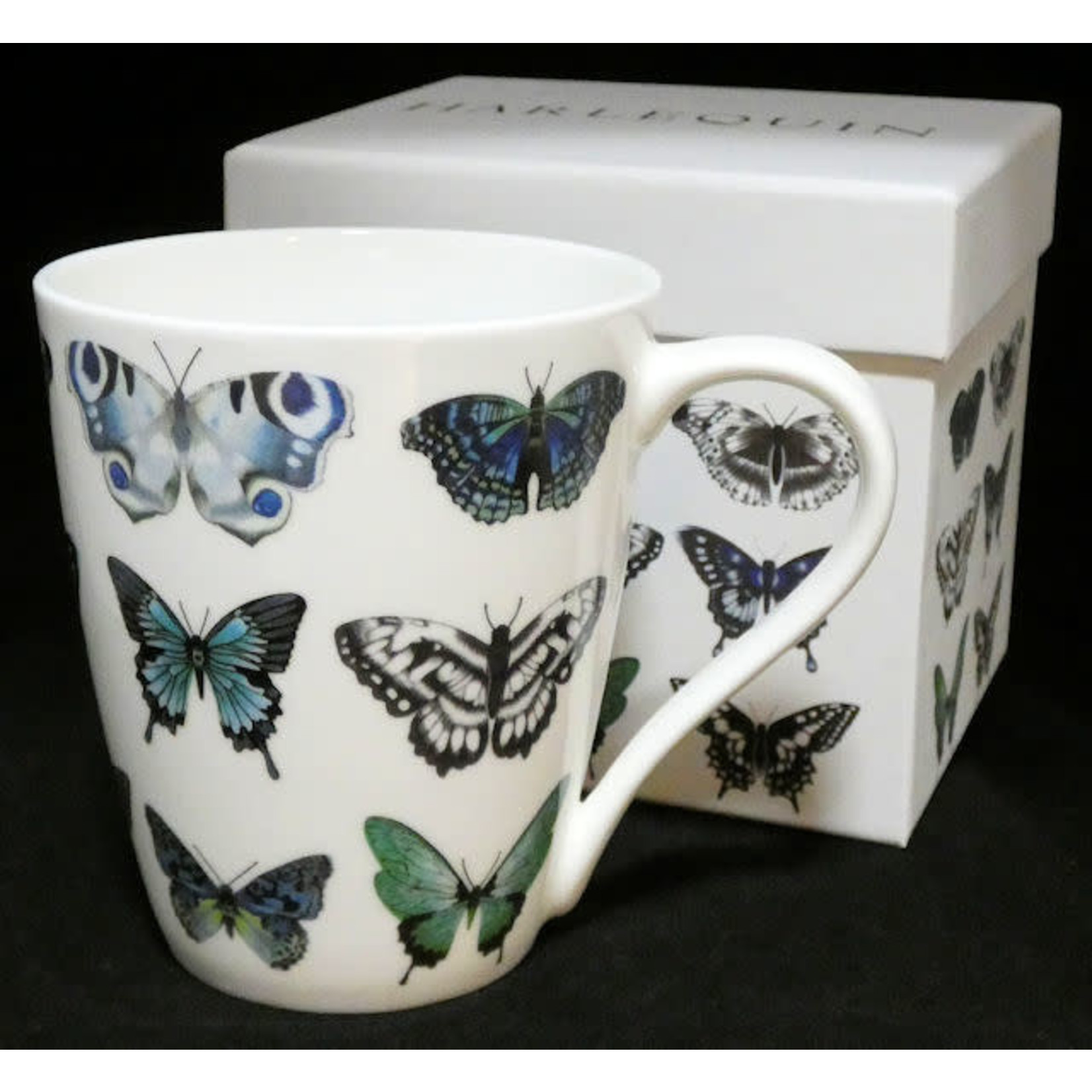 JL BRADSHAW Papilio Indigo Mug