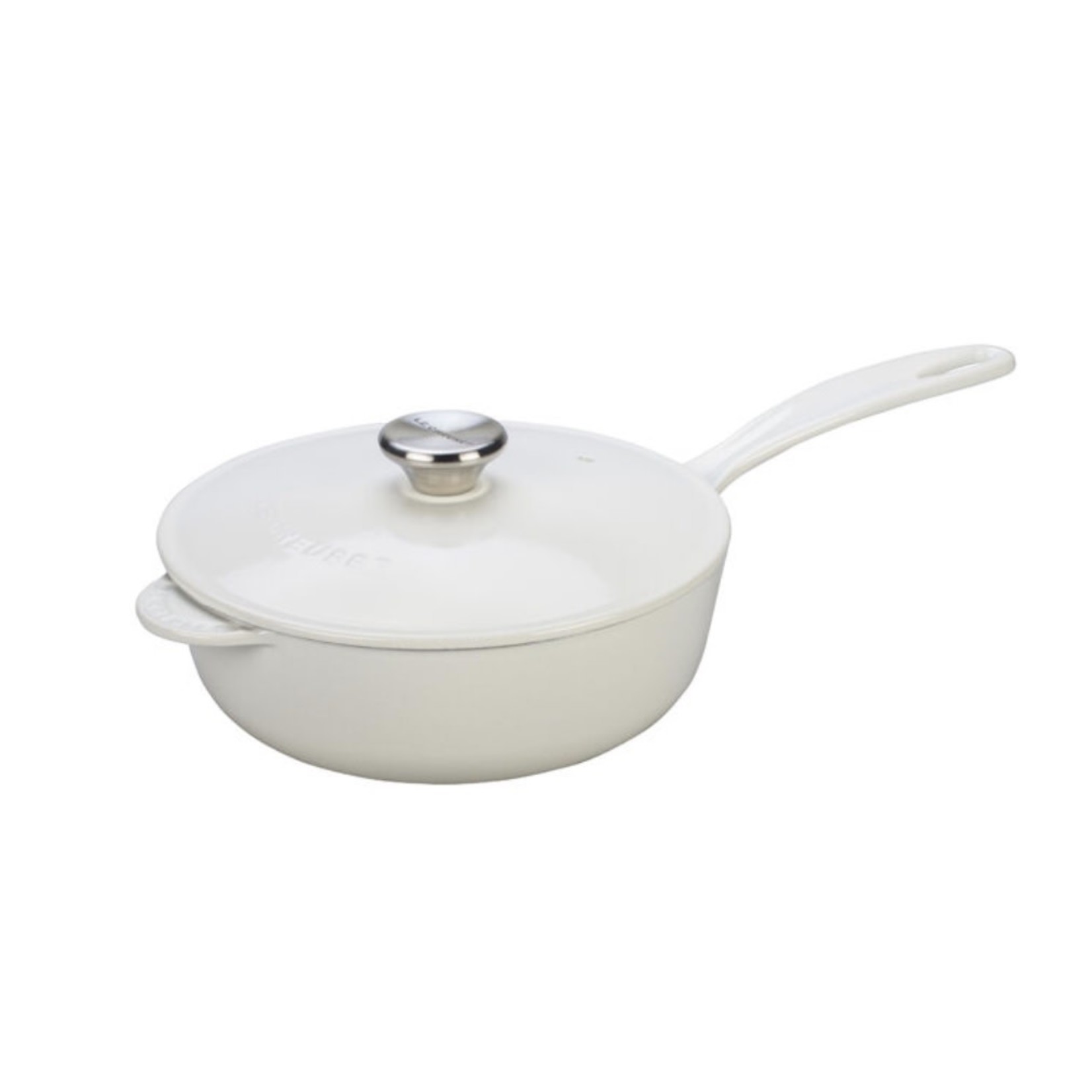 LE CREUSET LE CREUSET Saucier 2L White Kitchen Therapy
