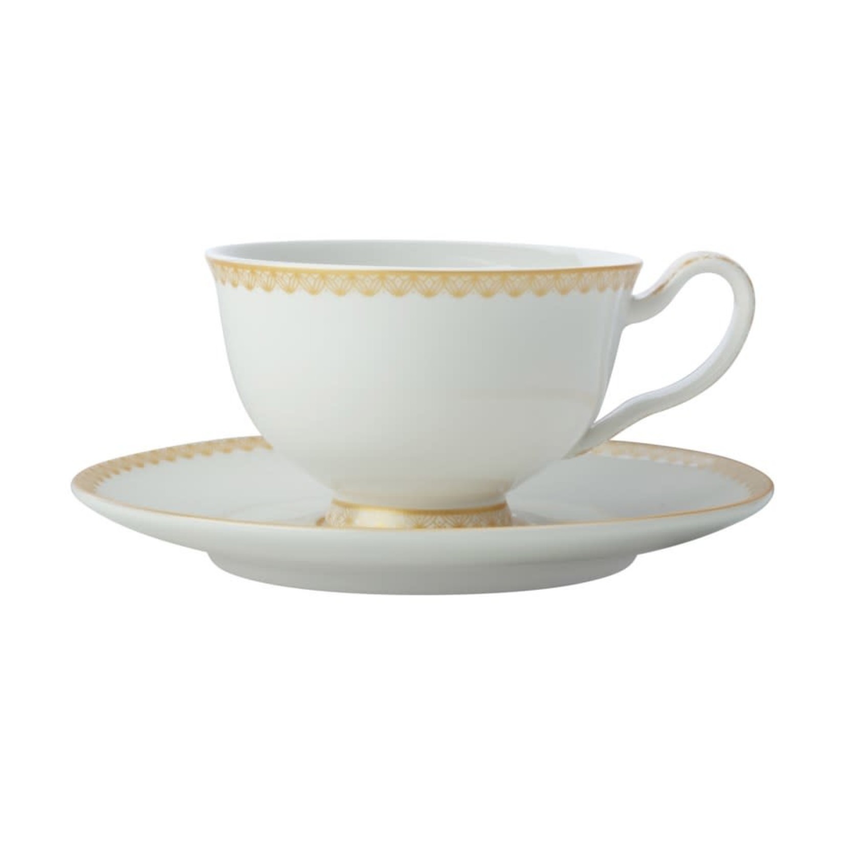 MAXWELL WILLIAMS MAXWELL WILLIAMS Classic Footed Cup & Saucer- White DNR