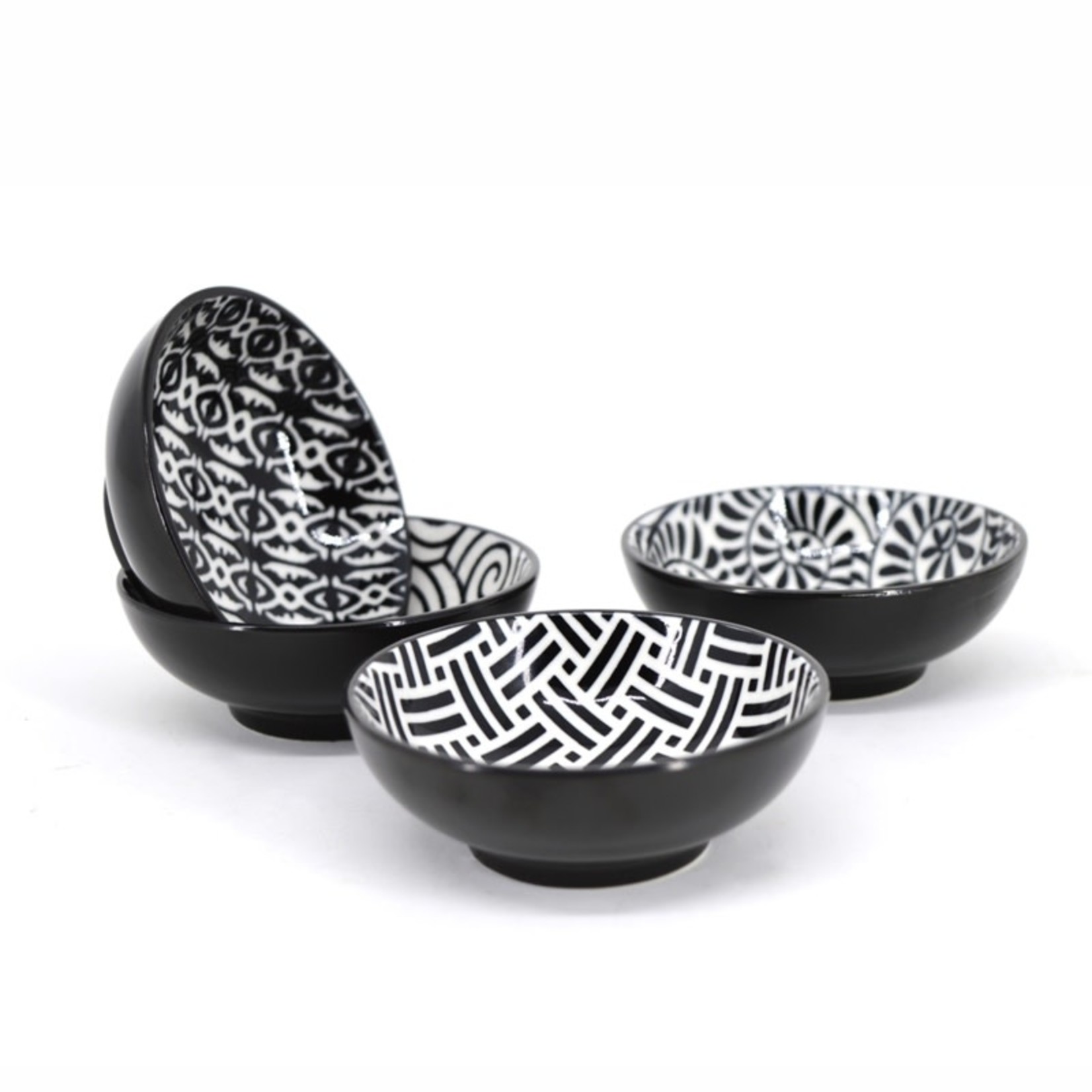 BIA Dip Bowl - Black/White Ass'td