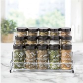 KAM Lincoln Spice Rack 15 Jar Kitchen Therapy