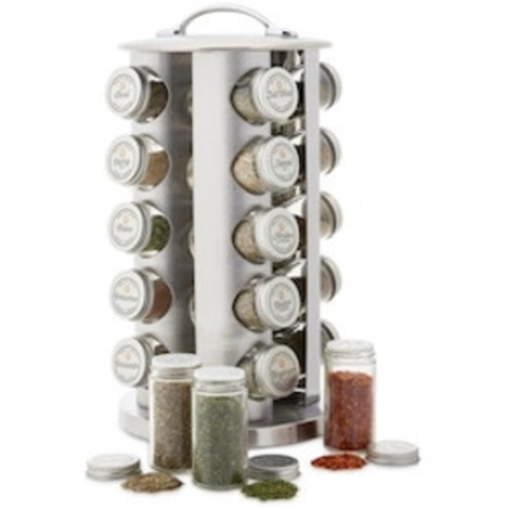 ALLRECIPES ALL RECIPES Revolving Spice rack - 20 Jar