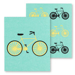 ABBOTT ABBOTT Bicycle Swedish Dish Cloths S/2