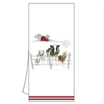 PAPER PRODUCTS DESIGN PPD Kitchen Towel - Holiday Farm Friends