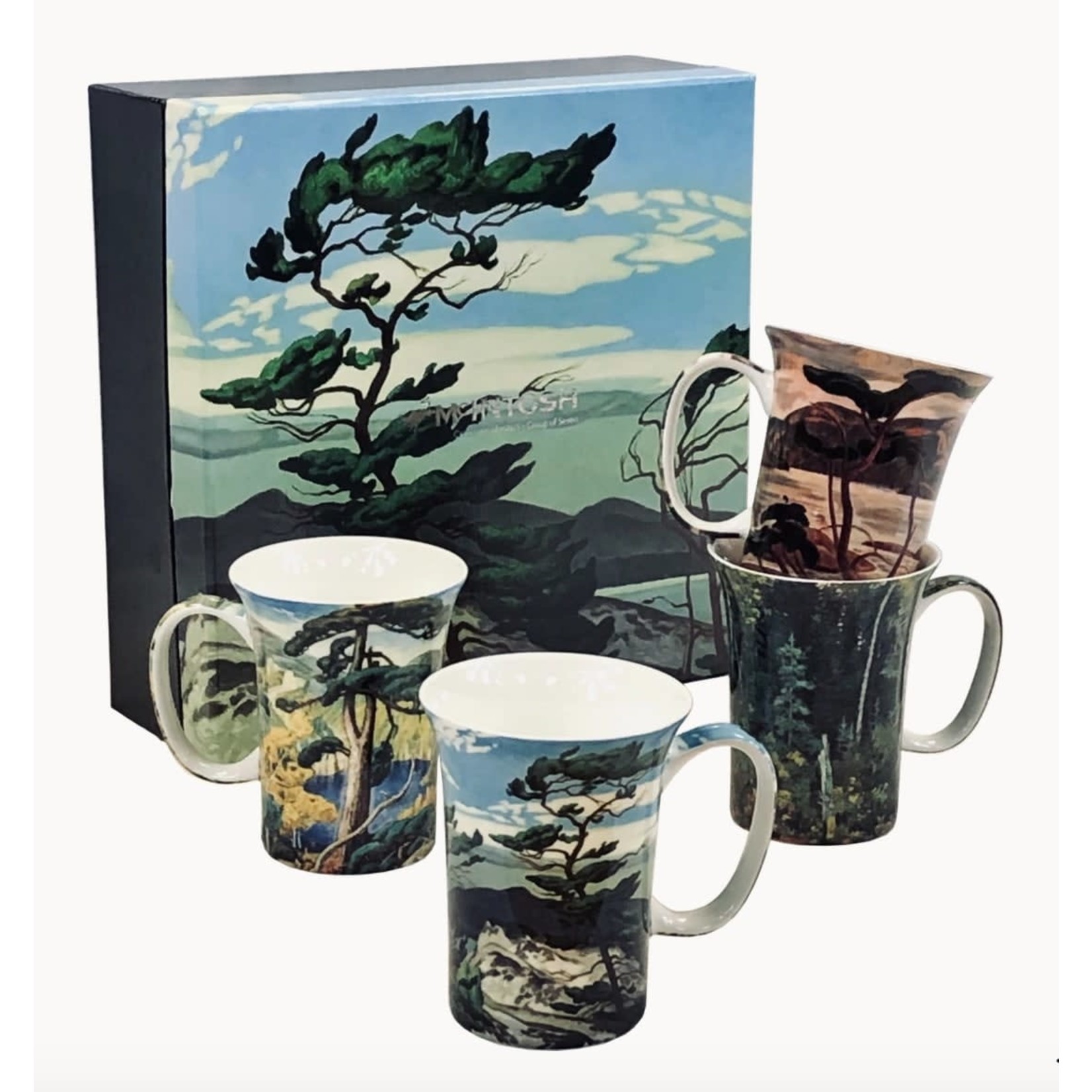 MCINTOSH MCINTOSH Group of Seven Mugs S/4