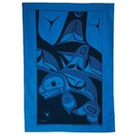 PANABO BILL HELIN Killer Whale Tea Towel Jacquard