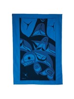 PANABO BILL HELIN Killer Whale Tea Towel Jacquard