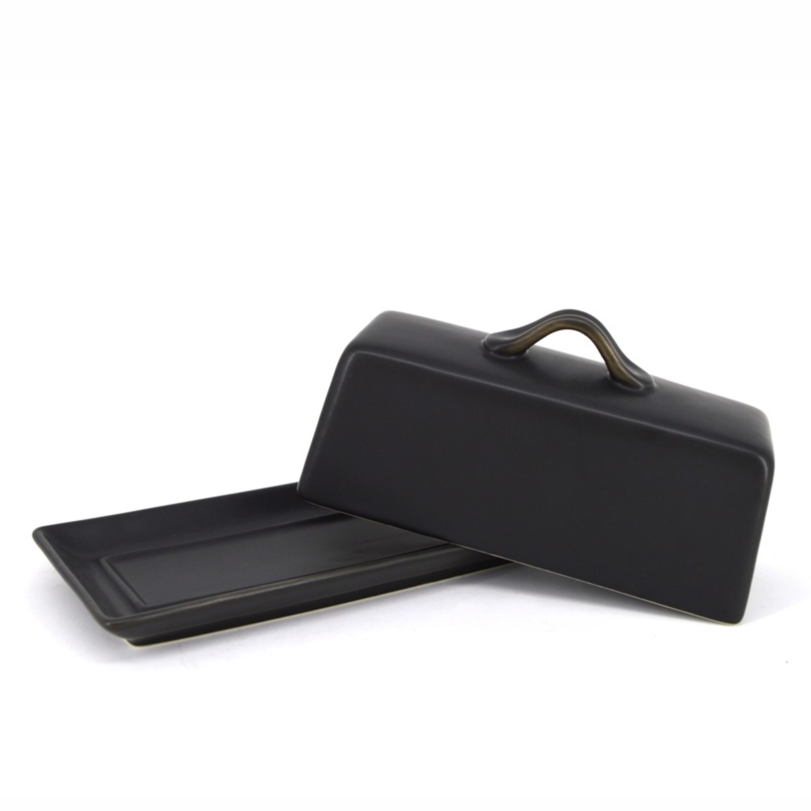 BIA Park West Butter Dish - Black
