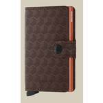 SECRID SECRID Miniwallet Optical Brown-Orange