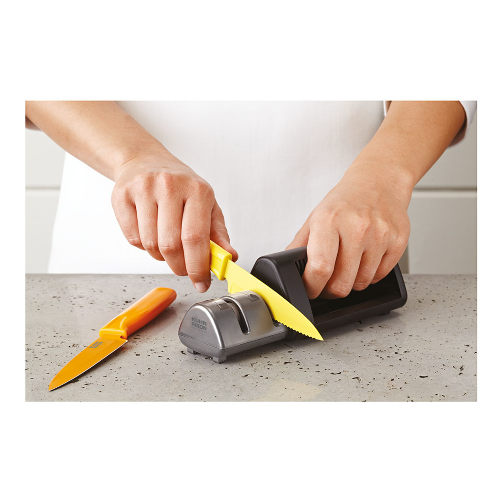 KUHN KUHN Dual Knife Sharpener- Black