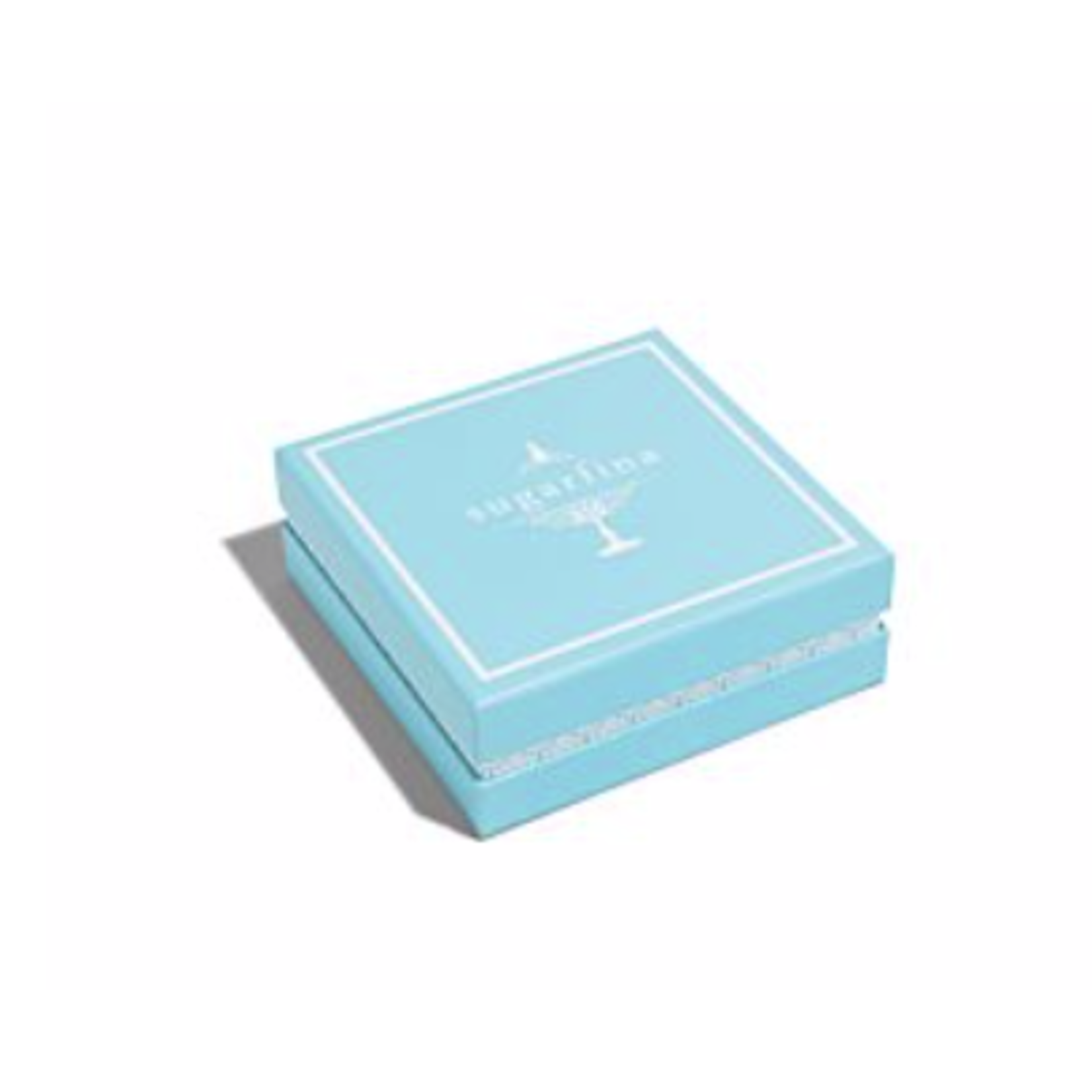 SUGARFINA SUGARFINA Bento Box 4 Piece - Aqua & White (DYO)