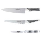GLOBAL GLOBAL Knife Set 3pc ( G2, GS61 , GSF15 )