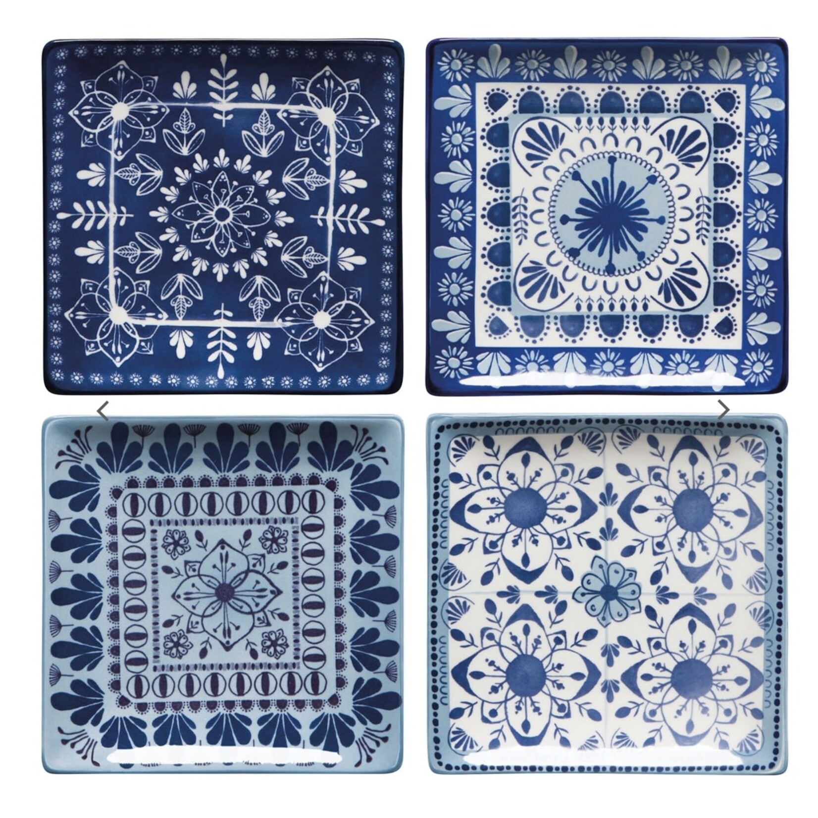 DANICA DANICA Porto Stamped Plates S/4