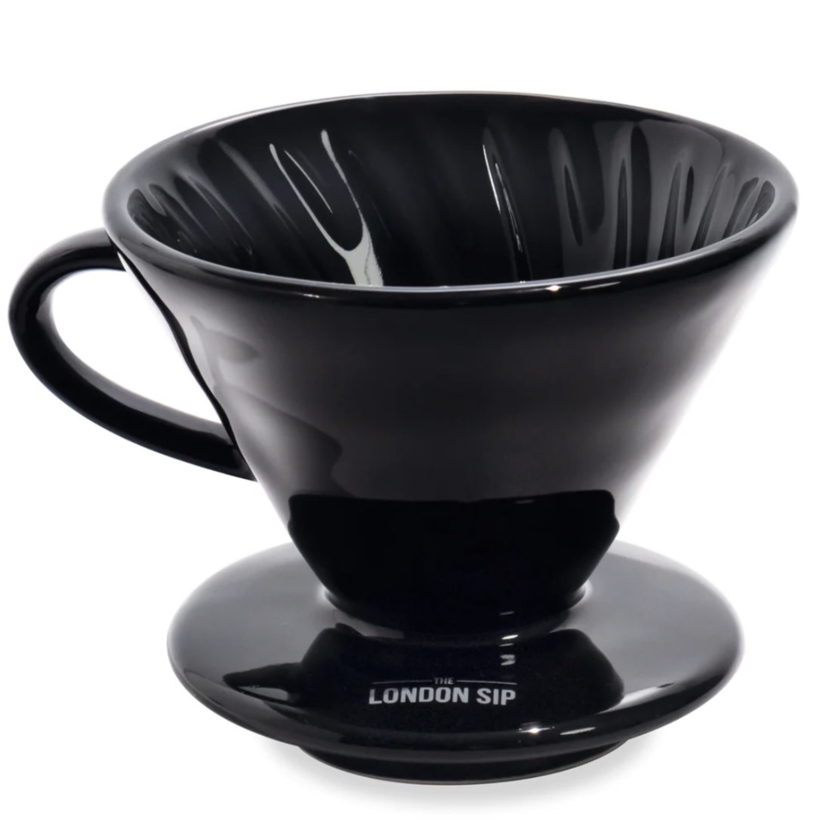 LONDON SIP LONDON SIP Ceramic Coffee Dripper 1-4 Cup -Black