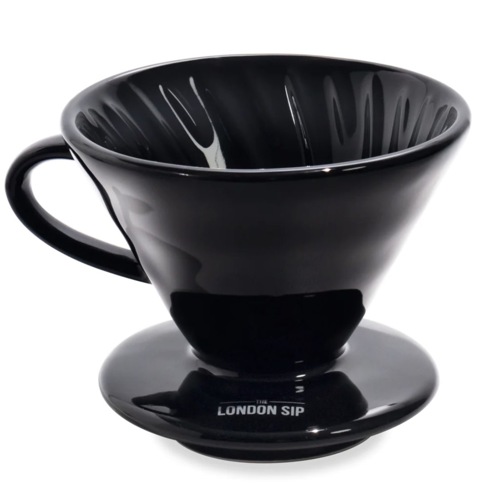 LONDON SIP LONDON SIP Ceramic Coffee Dripper 1-4 Cup - Black