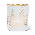 ABBOTT ABBOTT LG Wht/Gold Tree Tealight