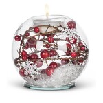 ABBOTT ABBOTT Red Berry & Snowball Votive