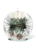 ABBOTT ABBOTT Pine Bough & Snow Votive