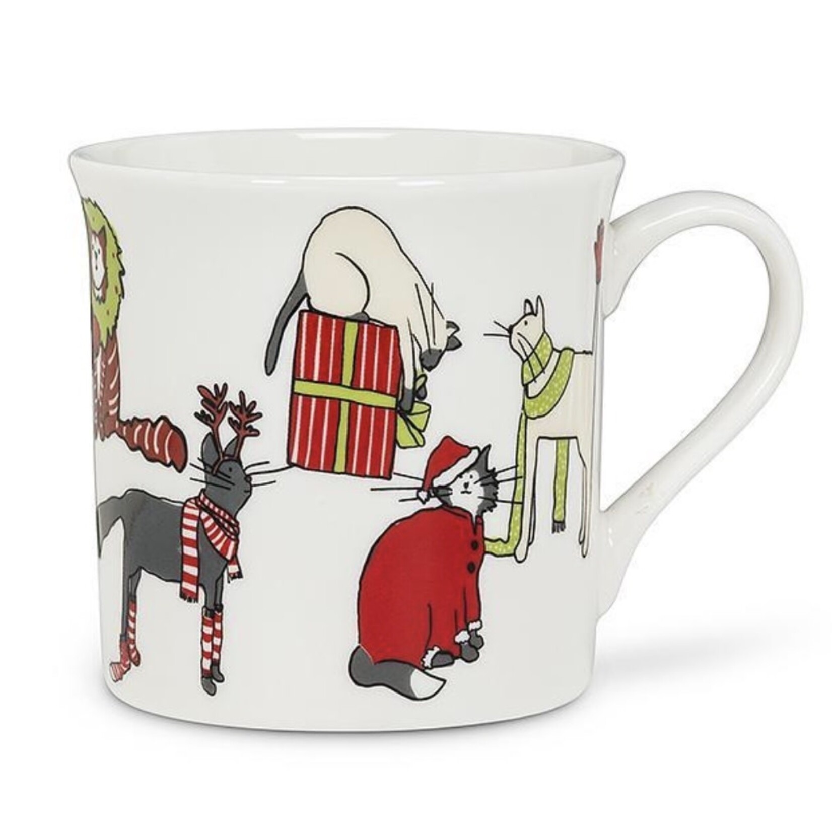 ABBOTT ABBOTT Holiday Cats Mug