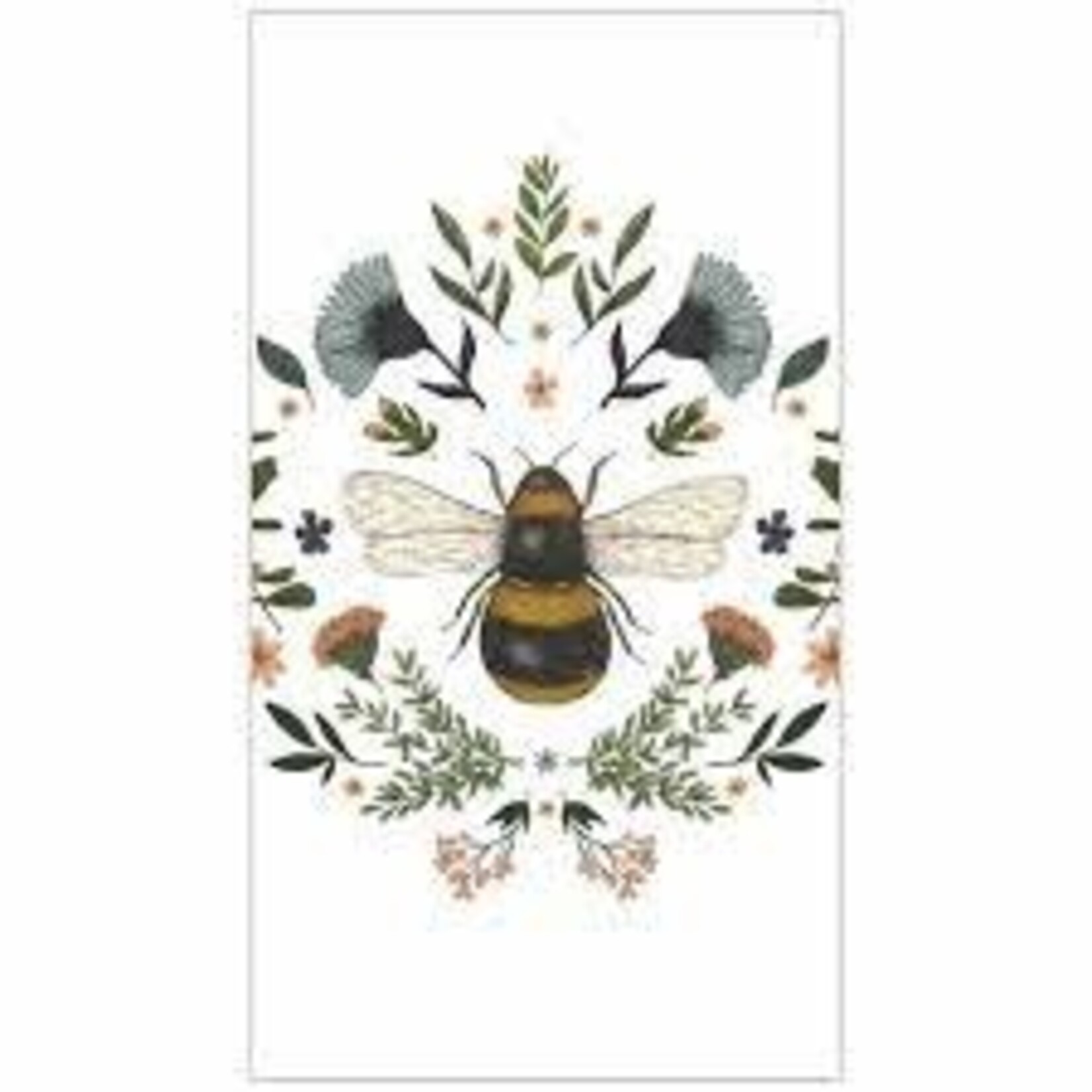 PAPER PRODUCTS DESIGN PPD Guest Napkin - Green Bee