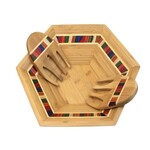 TOTALLY BAMBOO TOTALLY BAMBOO Marrakesh Salad Bowl w/salad hands