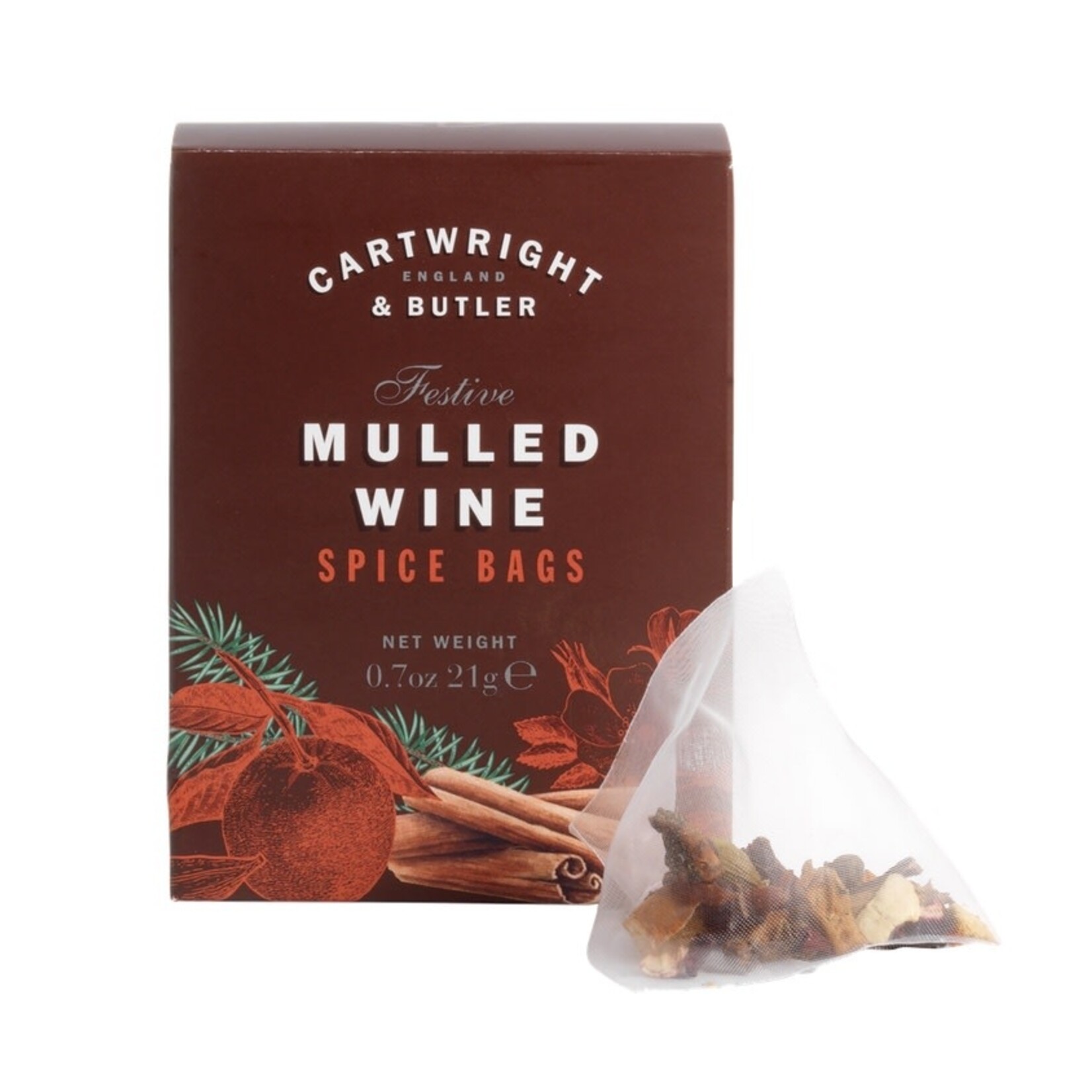 CARTWRIGHT & BUTLER Mulled Wine Spice Bags