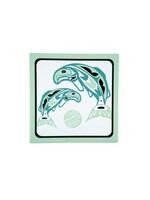 PANABO ANTHONY JOSEPH Salmon Ceramic Trivet