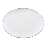 LE CADEAUX LE CADEAUX Rustica Antique White 16" Oval Platter