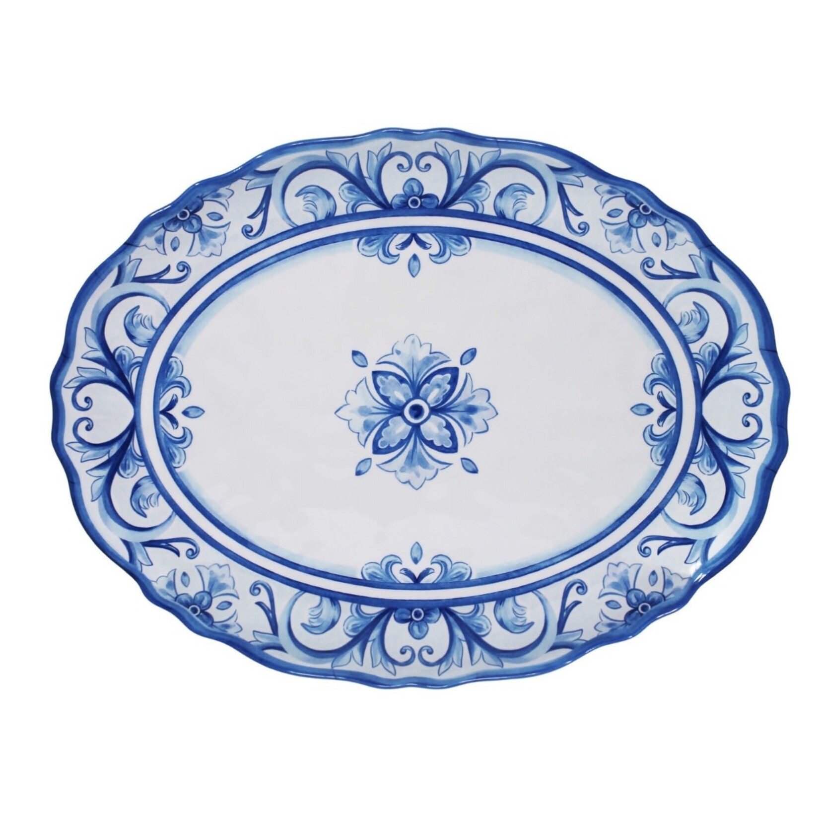 LE CADEAUX LE CADEAUX Mallorca Oval Platter 16"