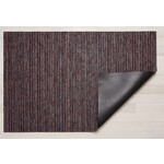 CHILEWICH CHILEWICH Skinny Stripe Shag Bigmat 36x60 - Mulberry