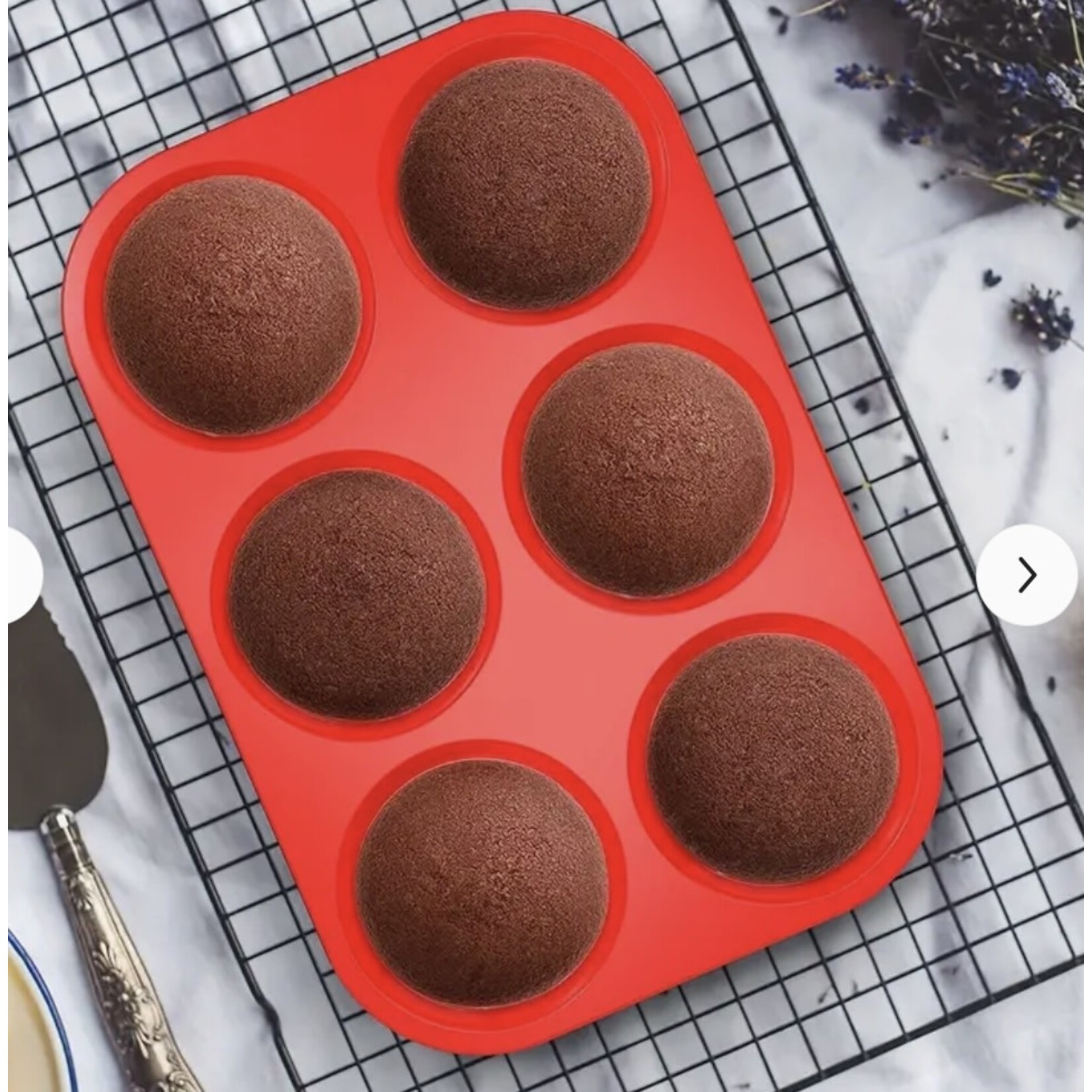 KT KT Silicone Muffin Top Pan
