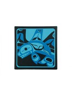 PANABO BILL HELIN Killer Whale Ceramic Trivet