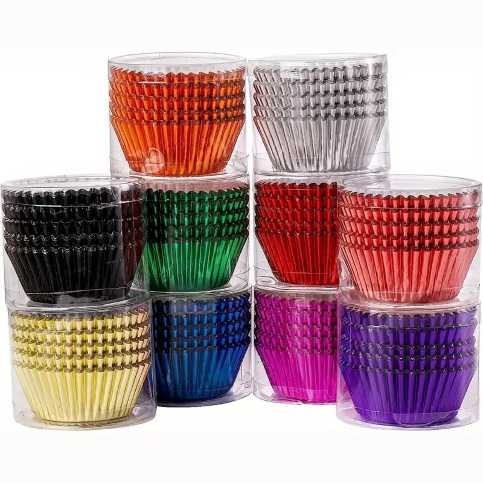 WILTON KT FOIL Cup Cake Liners  100 pc   Silver
