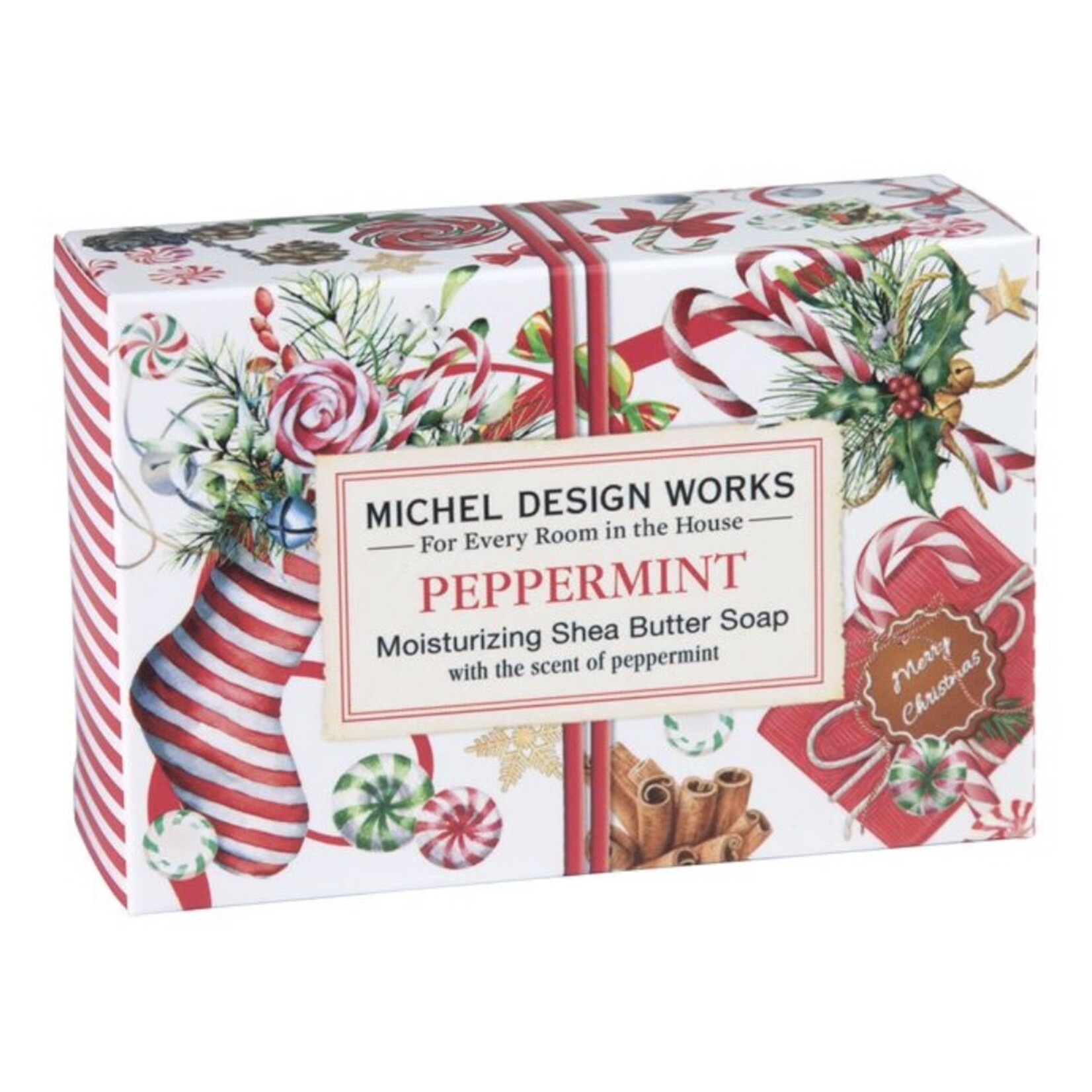 MICHEL DESIGN WORKS MICHEL DESIGN Peppermint 4.5oz Boxed Soap