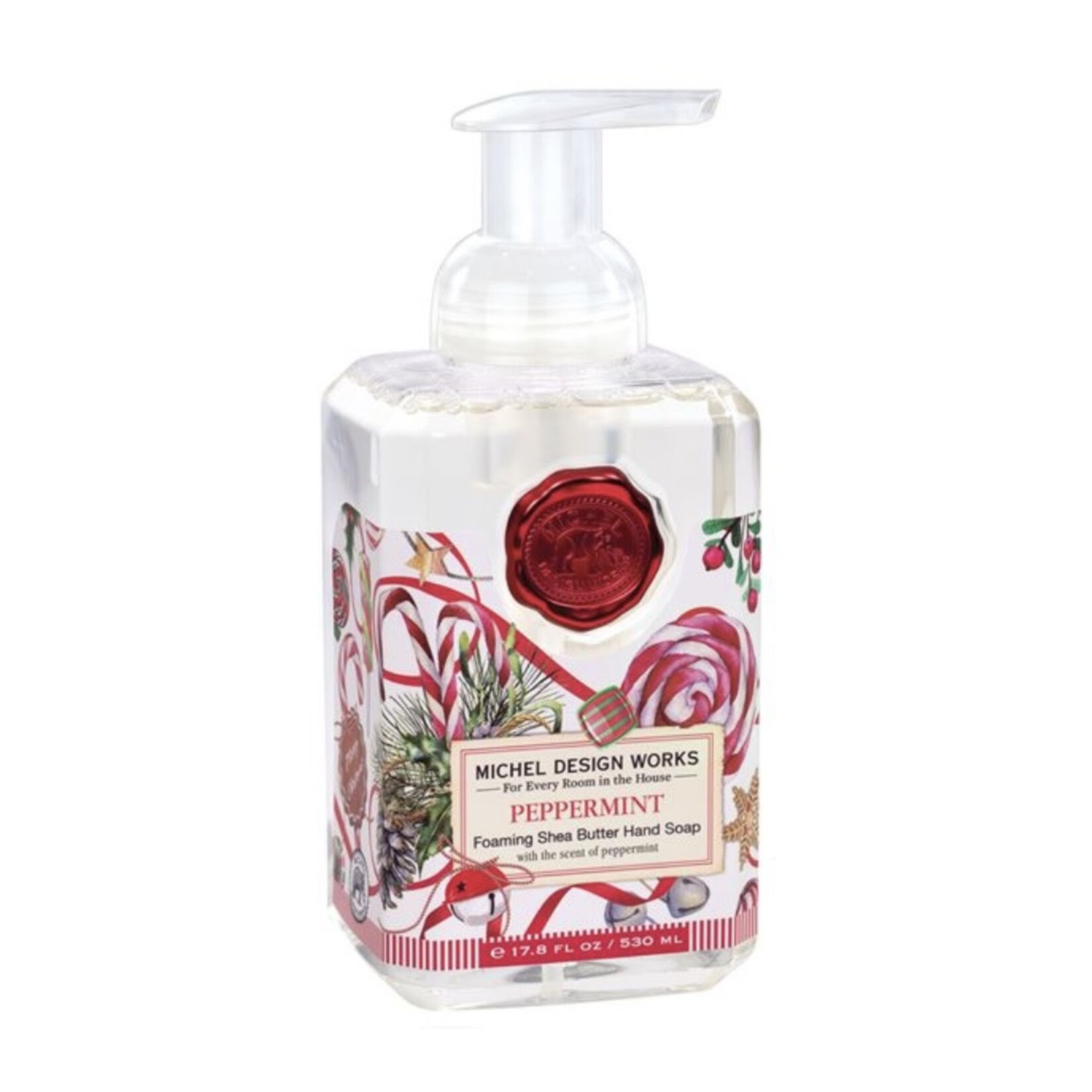 MICHEL DESIGN WORKS MICHEL DESIGN Holiday Foaming Soap - Peppermint