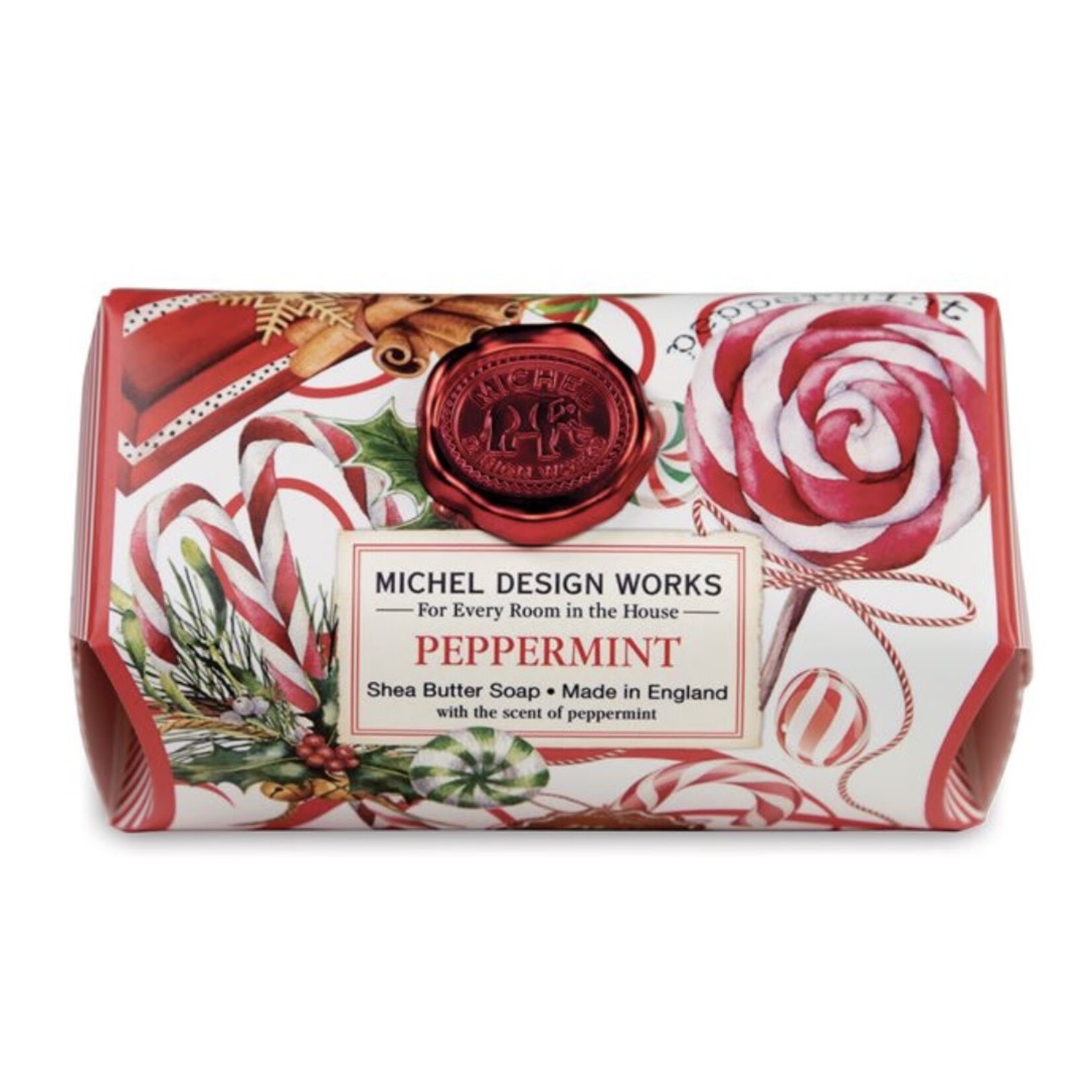 MICHEL DESIGN WORKS MICHEL DESIGN Large Bath Soap - Peppermint