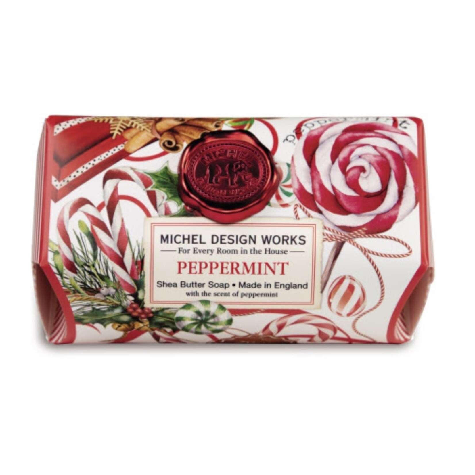 MICHEL DESIGN WORKS MICHEL DESIGN Large Bath Soap - Peppermint