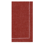 HARMAN HARMAN Hemstitch Napkin S/4 Red