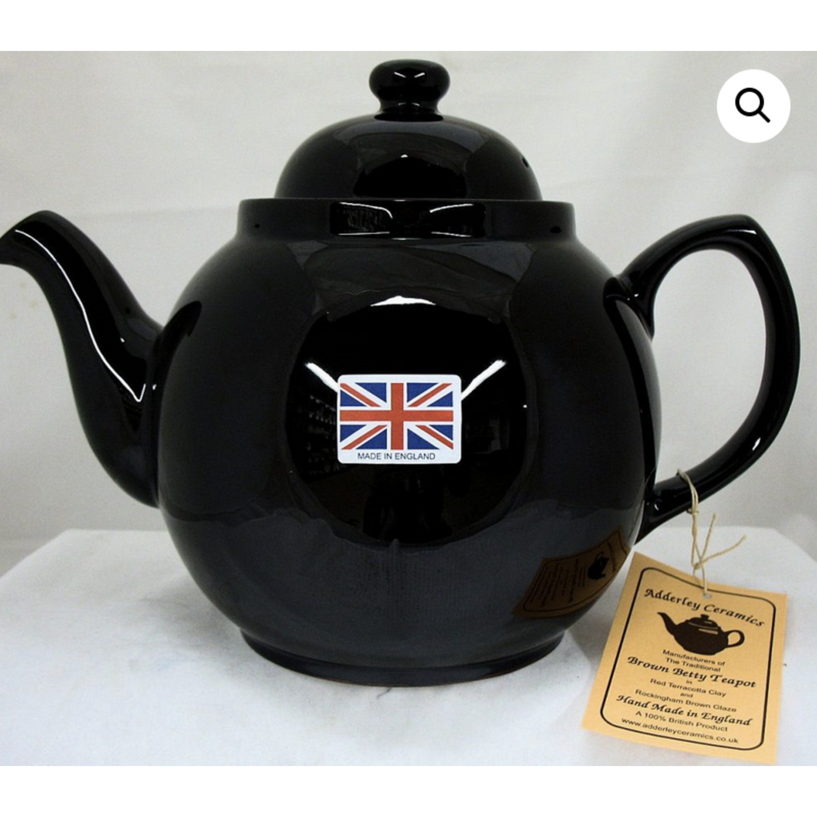 ADDERLEY ADDERLEY Brown Betty Teapot - 6 cup