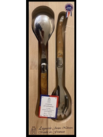 LAGUIOLE LAGUIOLE 2Pc Salad Server- Olive Wood