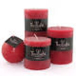 TWILIGHT TWILIGHT Pillar Candle 3x3" - Rustic Cranberry