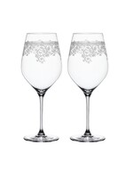 SPIEGELAU SPIEGELAU Arabesque Bordeaux Glass S/2