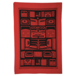 PANABO BILL HELIN Chilkat Tea Towel - Red/Black