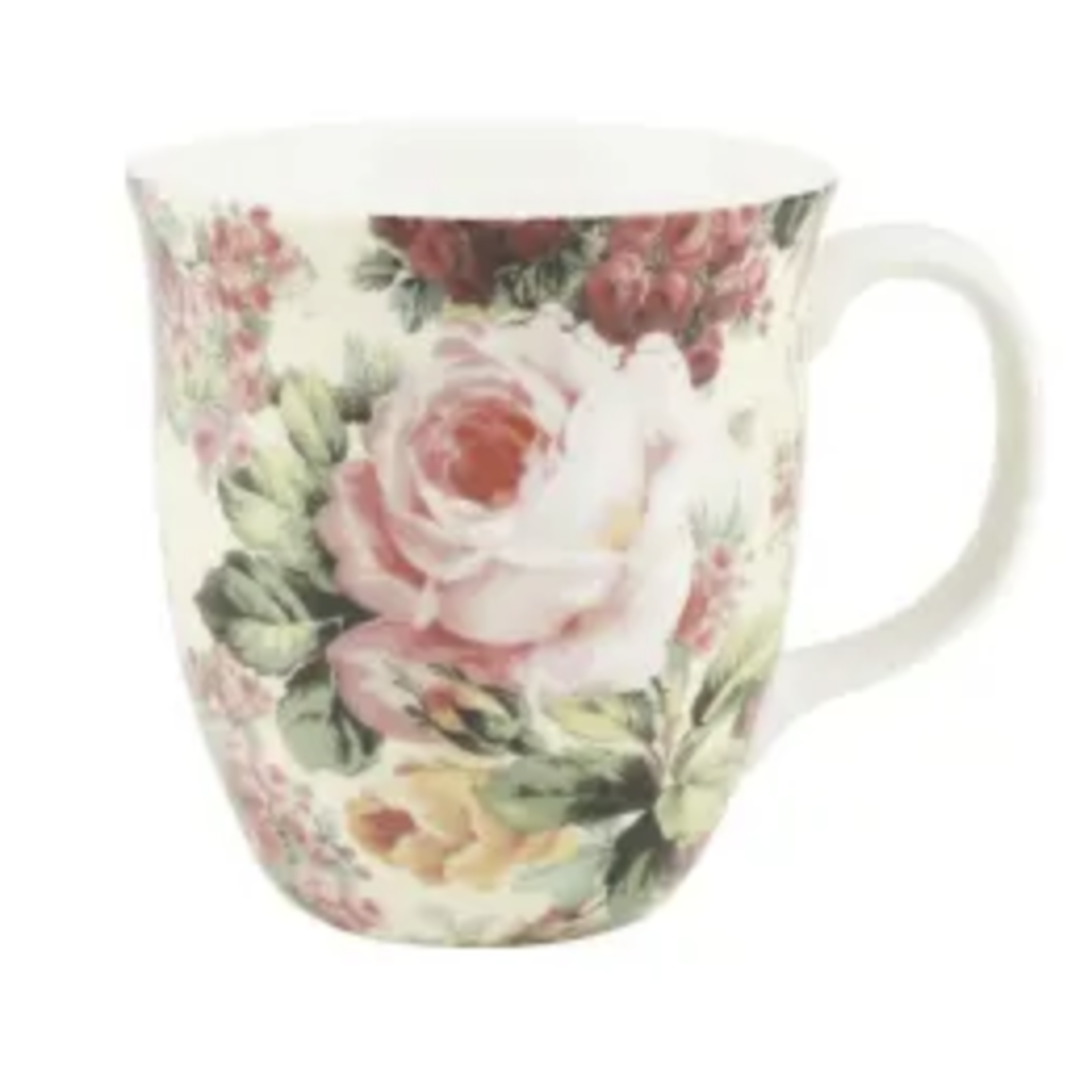 MCINTOSH MCINTOSH Pretty Chintzy Rose Bouquet  Java Mug