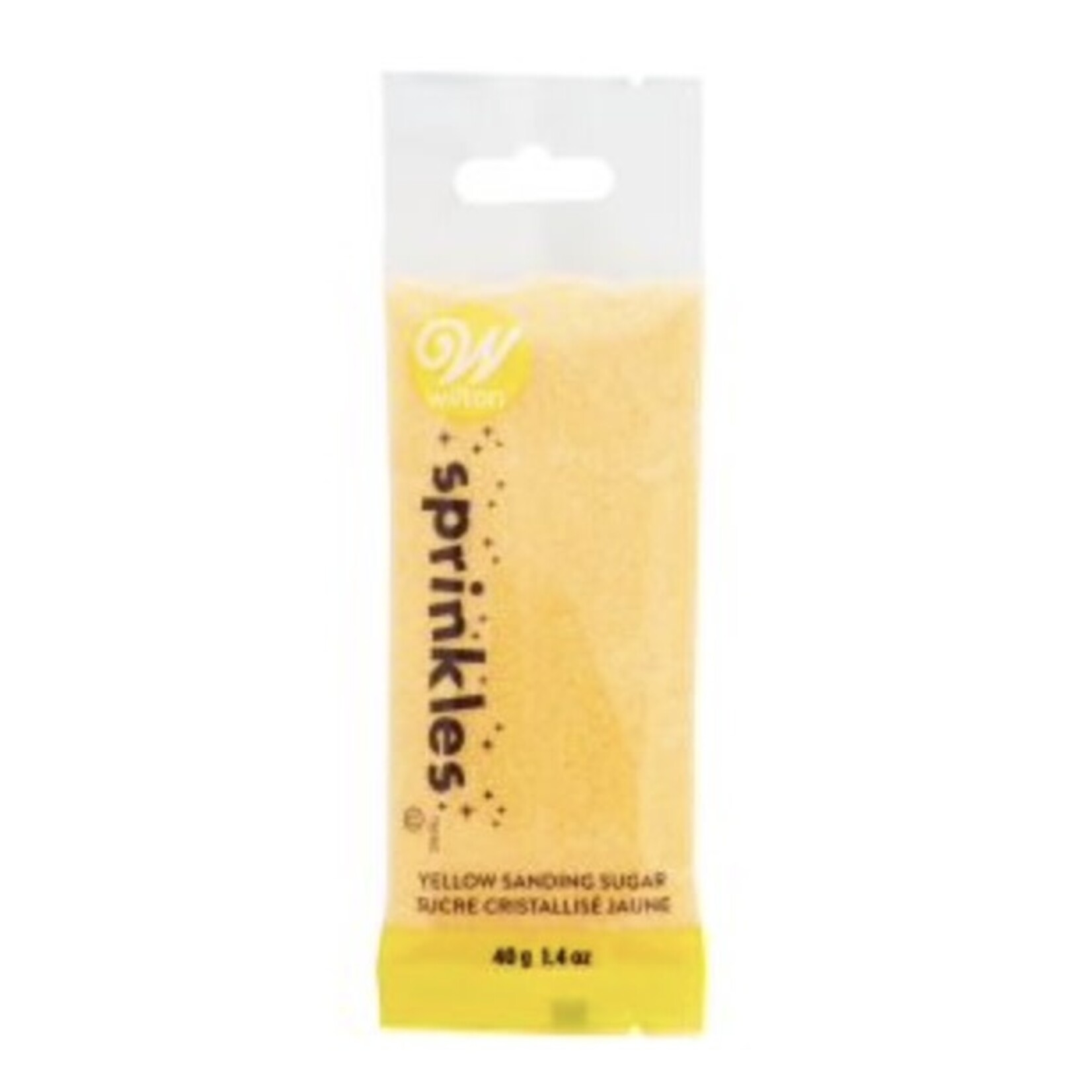 WILTON WILTON Sanding Sugar Pouch - Yellow - DNR