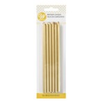 WILTON WILTON Candle Birthday Gold Tall 12ct