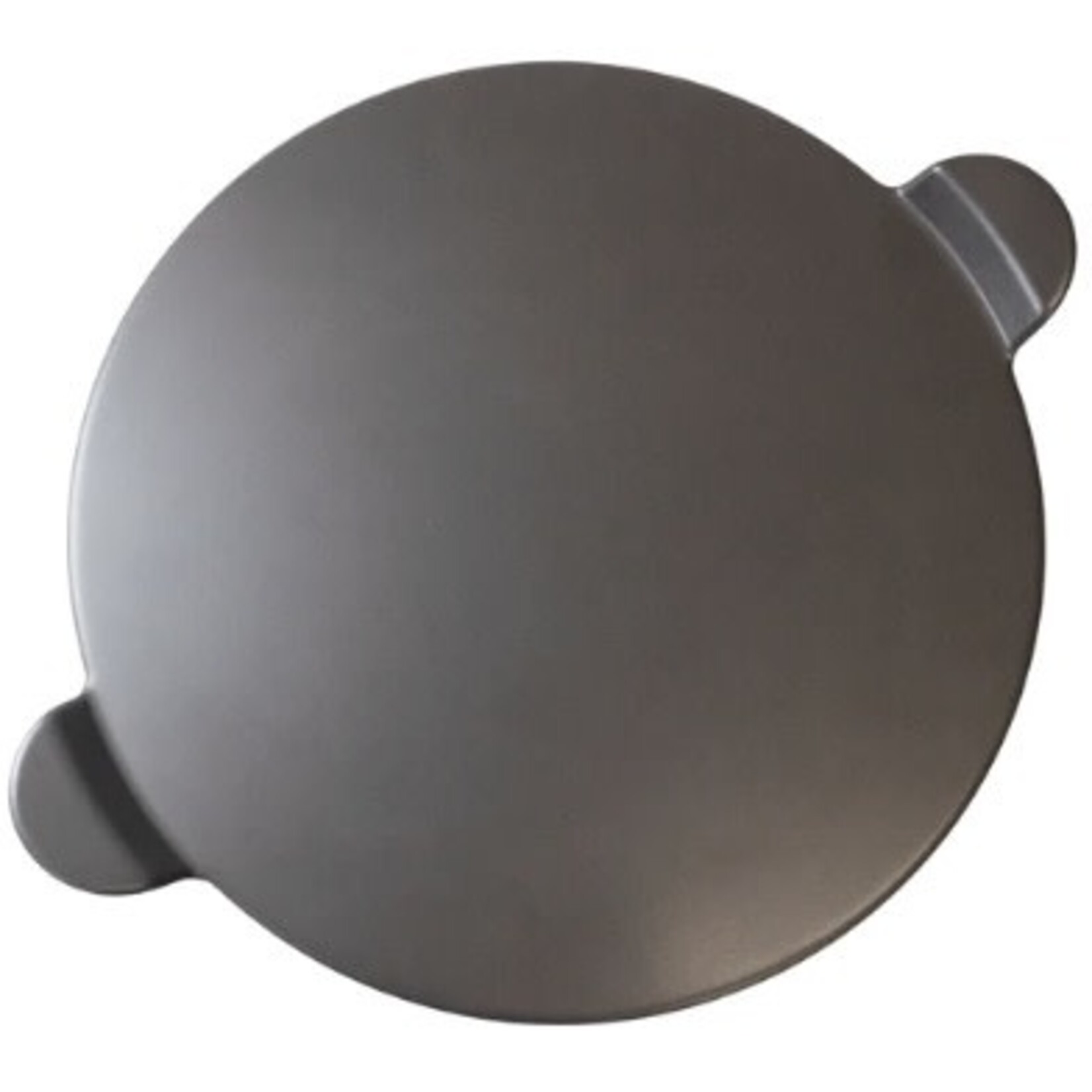 OLD STONE OLD STONE Round Glazed Cordierite Pizza Stone w/handles 13" - Grey