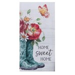 KAYDEE DESIGNS KAYDEE Dual Purpose Terry Tea Towel -Home Sweet Home